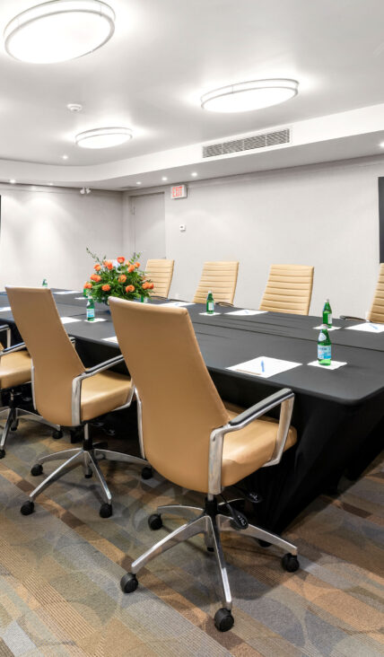 A conference room at the Shaw Club in Niagara-on-the-Lake.