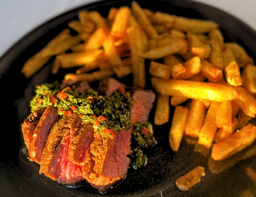 Hobnob's Steak Frites With Chimichurri Recipe - Niagara's Finest Hotels